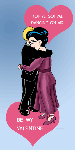 valentine dancing